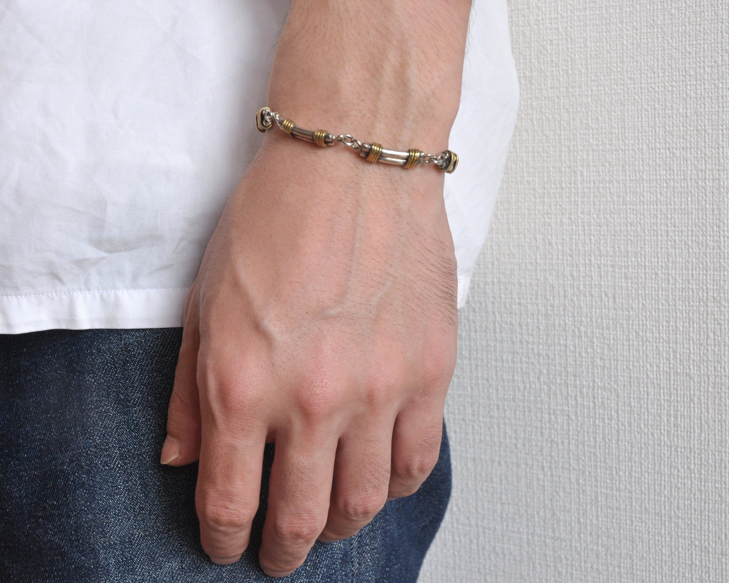 Mexican Vintage Jewelry Bracelet Silver 925 "7"