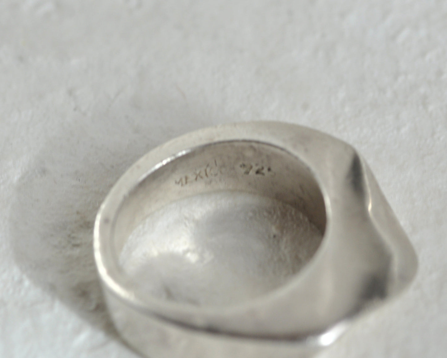 Mexican jewelry vintage ring "22"