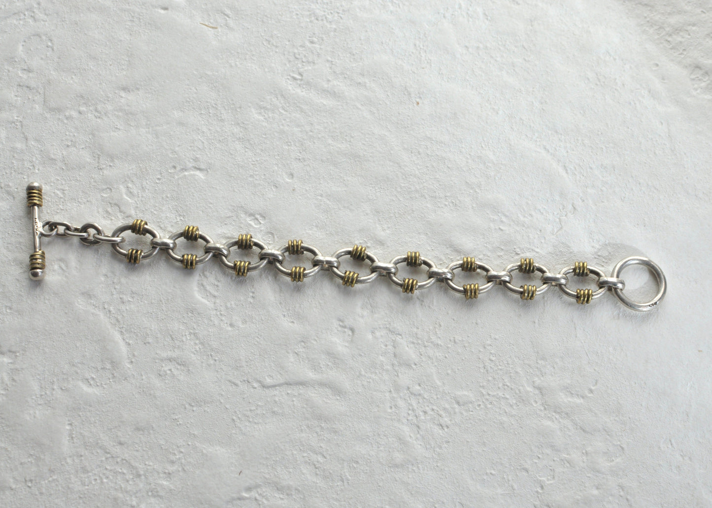 Mexican Vintage Jewelry Bracelet Silver 925 "7"