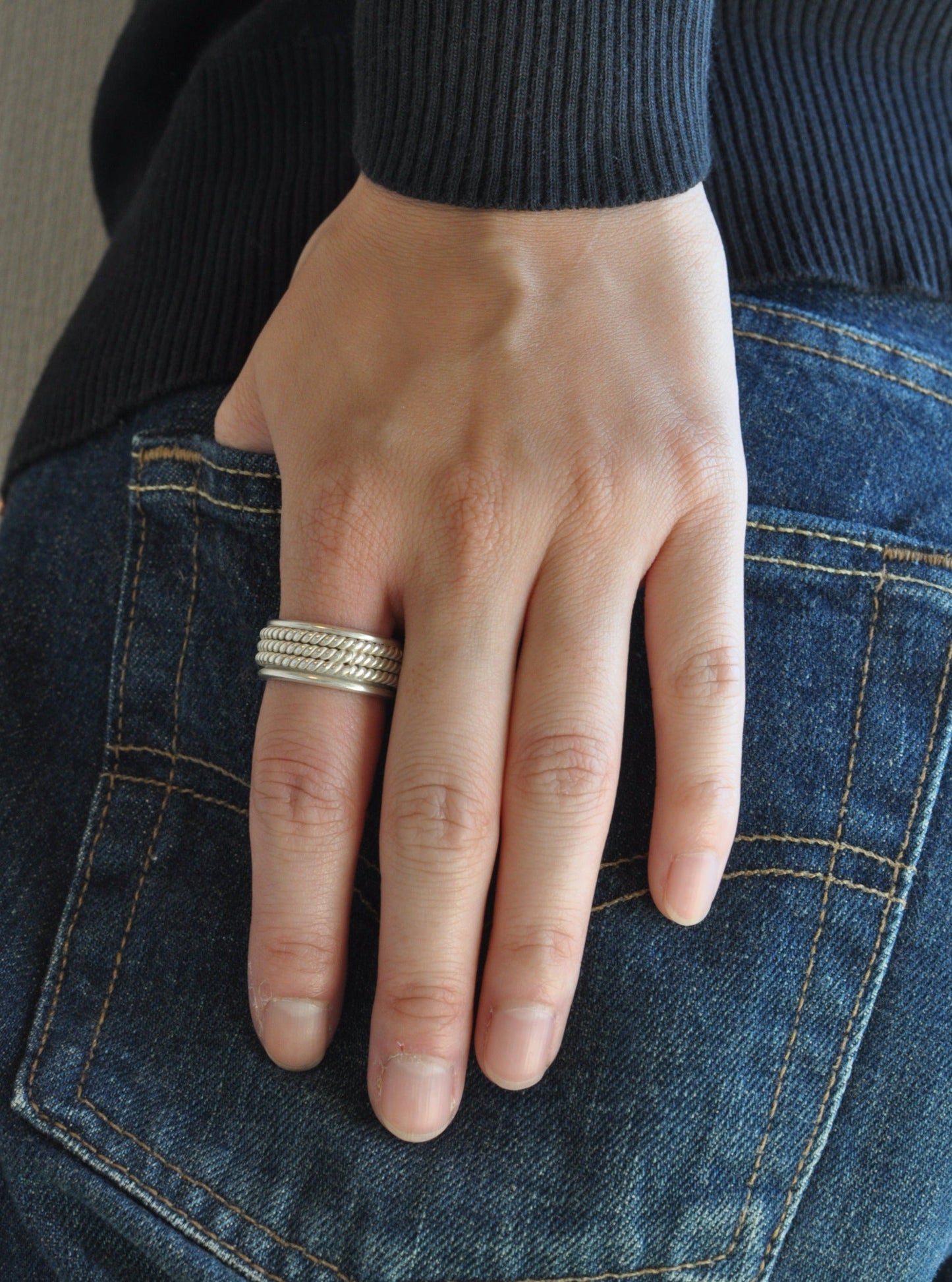 Mexican jewelry vintage ring "3"