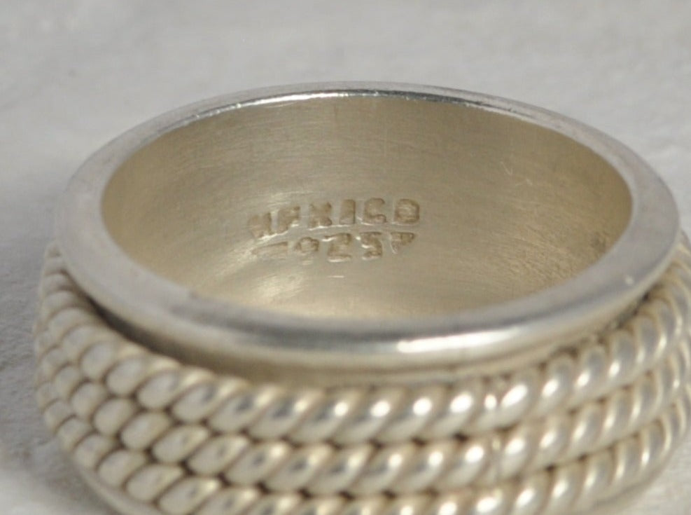 Mexican jewelry vintage ring "3"