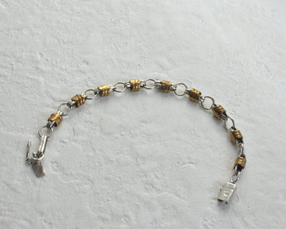 Mexican Vintage Jewelry Bracelet Silver 925 "7"